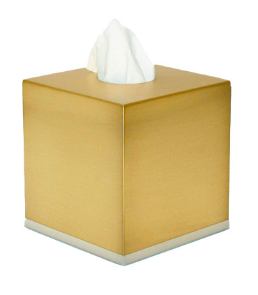 Rattan Square Tissue Box