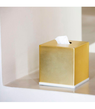 Rattan Square Tissue Box