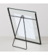 Photo Frame black metal 13x18cm