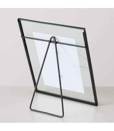 Photo Frame black metal 13x18cm