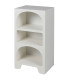 Shelf white MDF 45x35x90cm