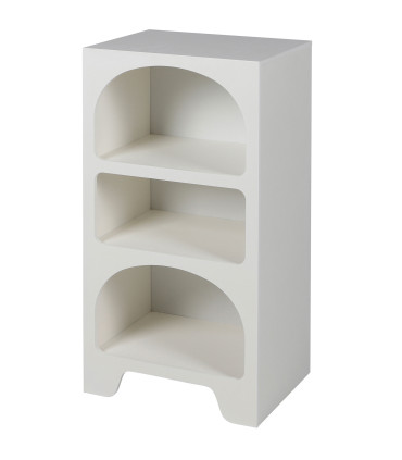 Shelf white MDF 45x35x90cm