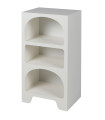 Shelf white MDF 45x35x90cm