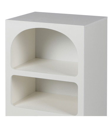 Shelf white MDF 45x35x90cm