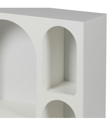 Shelf white MDF 45x35x90cm