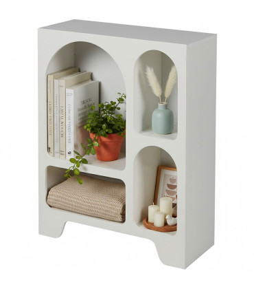 Shelf white MDF 45x35x90cm
