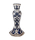 Candlestick blue and white porcelain 11x11x21cm