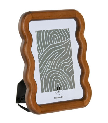 Cadre photo mural ou à poser en bois d’acacia 13x18 cm