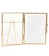 Elegant metal and glass photo frame 10x15 cm
