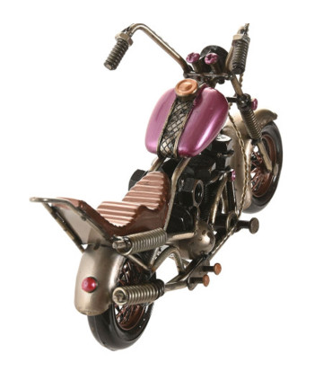 Vintage cruiser motorcycle figurines