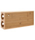 Bamboo Kitchen 2 Rolls Dispenser 33.5x7x14.5cm