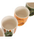 Set de mugs modernes et joyeux pour la table