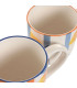 Set de 4 mugs en céramique citrons 36cl