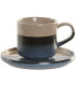 Coffee Cup White and black Porcelain