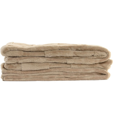 Warm and plush throw for living room or bedroom