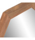 Miroir mural en bois recyclé octogonal 74x3x74cm