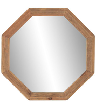 miroir mural octogonal