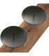 Teak Chandelier - 50x15x13cm