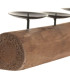 Teak Chandelier - 50x15x13cm
