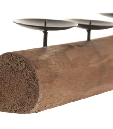 Teak Chandelier - 50x15x13cm