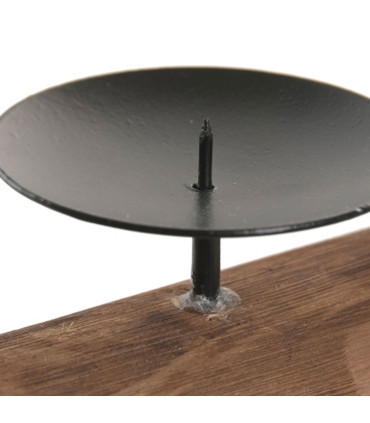 Teak Chandelier - 50x15x13cm