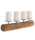 Teak Chandelier - 50x15x13cm