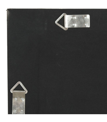 Grand miroir classique bois de paulownia et blanc cérusé 68x4x128cm