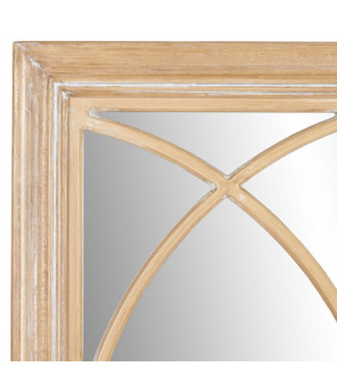 Wall Mirror paulownia wood 97x4x127cm