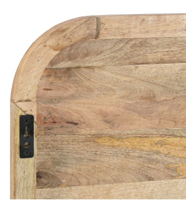 Tête de lit en bois de mangue 160x4x80cm