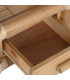 Bedside Table 2 Drawers mangowood 40x32x46.5cm