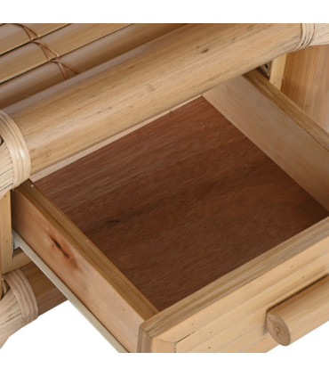 Bedside Table 2 Drawers mangowood 40x32x46.5cm