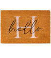 Paillasson coco Hello 60x40x1cm