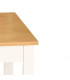 Dining Table Wood + 4 Chairs 118x74x73cm