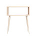 Night Stand metal beige 36x19x46.5cm