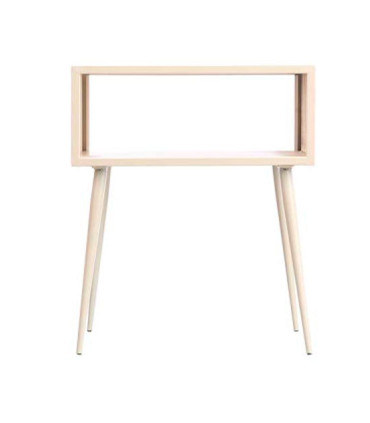 Night Stand metal beige 36x19x46.5cm