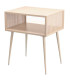 Night Stand metal beige 36x19x46.5cm