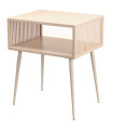 Night Stand metal beige 36x19x46.5cm