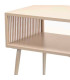 Night Stand metal beige 36x19x46.5cm