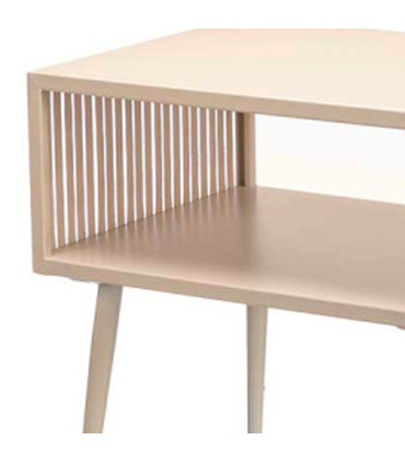 Night Stand metal beige 36x19x46.5cm