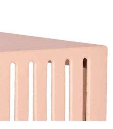 Night Stand metal pink nude 36x19x46.5cm