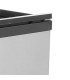 Poubelle de tri double compartiment Inox 25x35x75cm