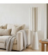 Floor Lamp white tissue 30x30x130cm
