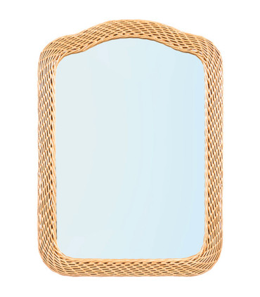 Wall Mirror rattan 50x70cm