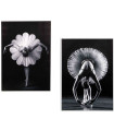 Set of 2 Picture Boards Classic danse 50x70cm