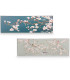 Set de 2 cadres décoratifs cerisiers japonais 90x30x3cm