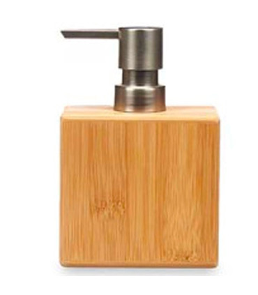 Soap Dispenser Bamboo 5.5x9.5x15cm