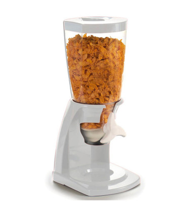 Cereal distributor white plastic 4.5L