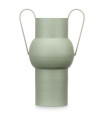 Decorative Vase pastel green 14x22x32cm