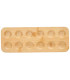 Organiseur pour 12 oeufs en bambou 30x11x1.5cm