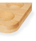 Organiseur pour 12 oeufs en bambou 30x11x1.5cm